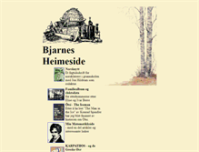 Tablet Screenshot of bjarne.berre.no